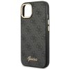 Guess GUHCP14SHG4SHK iPhone 14 / 15 / 136.1 czarny/black hard case 4G Vintage Gold Logo